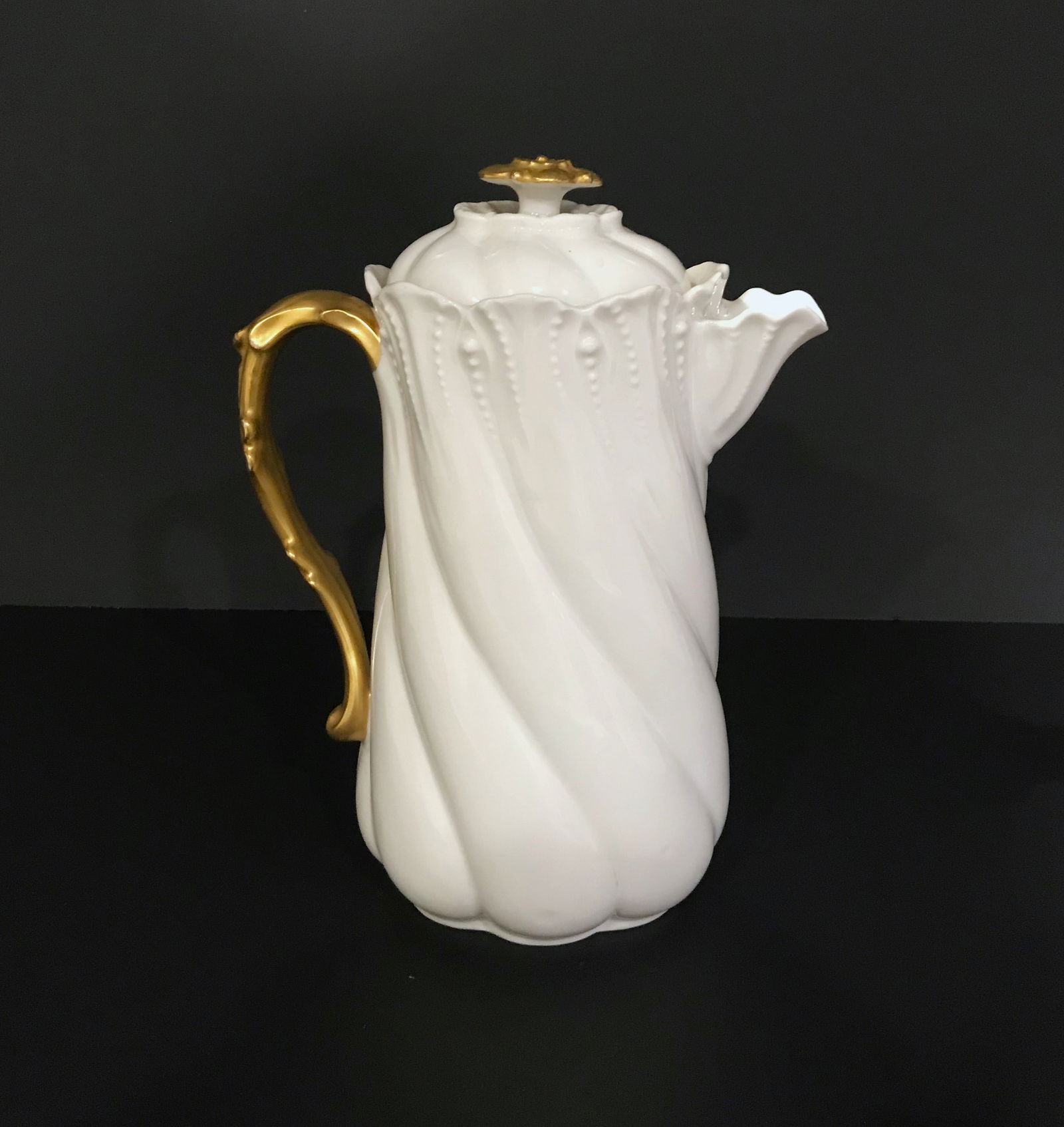 French Coffee Pot by A. Lantermier & Co., Circa 1900. (1 of 6)