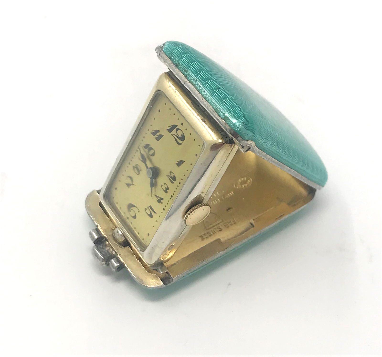 Ex. Martha Graham Art Deco Enameled Lady's Purse Watch. (1 of 6)