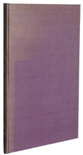 DE MUSSET AND GIAUQUE - Fantasio. A Comedy 1929: DE MUSSET, Alfred (1810-1857). Fantasio. A Comedy in Two Acts. Translated by Maurice Baring. New York: The Pleiad, 1929. Octavo. (10 1/2 x 7 1/2 inches). Edition designed by Frederic Warde. Illustrate