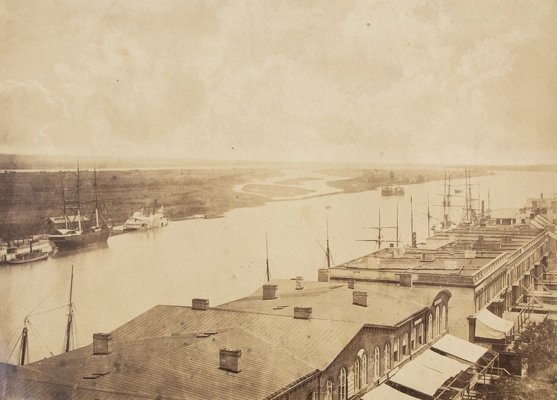 BARNARD, GEORGE N. - Savannah, Georgia, Civil War 1866 (1 of 2)
