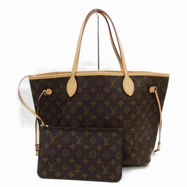 Louis Vuitton Tote Bag Neverfull Mm Brown Monogram (1 of 3)