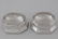 PAIR OF GEORGE II TRENCHER SALTS - 2