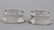 PAIR OF GEORGE II TRENCHER SALTS - 4