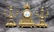 SPLENDID FRENCH ORMOLU CLOCK SET