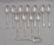 GOOD SET OF ENGLISH SILVER FLATWARE - 5