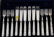 CASED, STERLING FISH KNIVES AND FORKS FOR TWELVE - 2