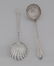 PAIR OF 18TH CENTURY IRISH SILVER LADLES - 2