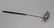 19TH CENTURY FRENCH SILVER PUNCH LADLE - 2