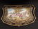 ANTIQUE HANDPAINTED FRENCH PORCELAIN TABLE CASKET - 4