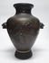 PAIR OF MEIJI PERIOD JAPANESE MIXED METAL VASES - 5