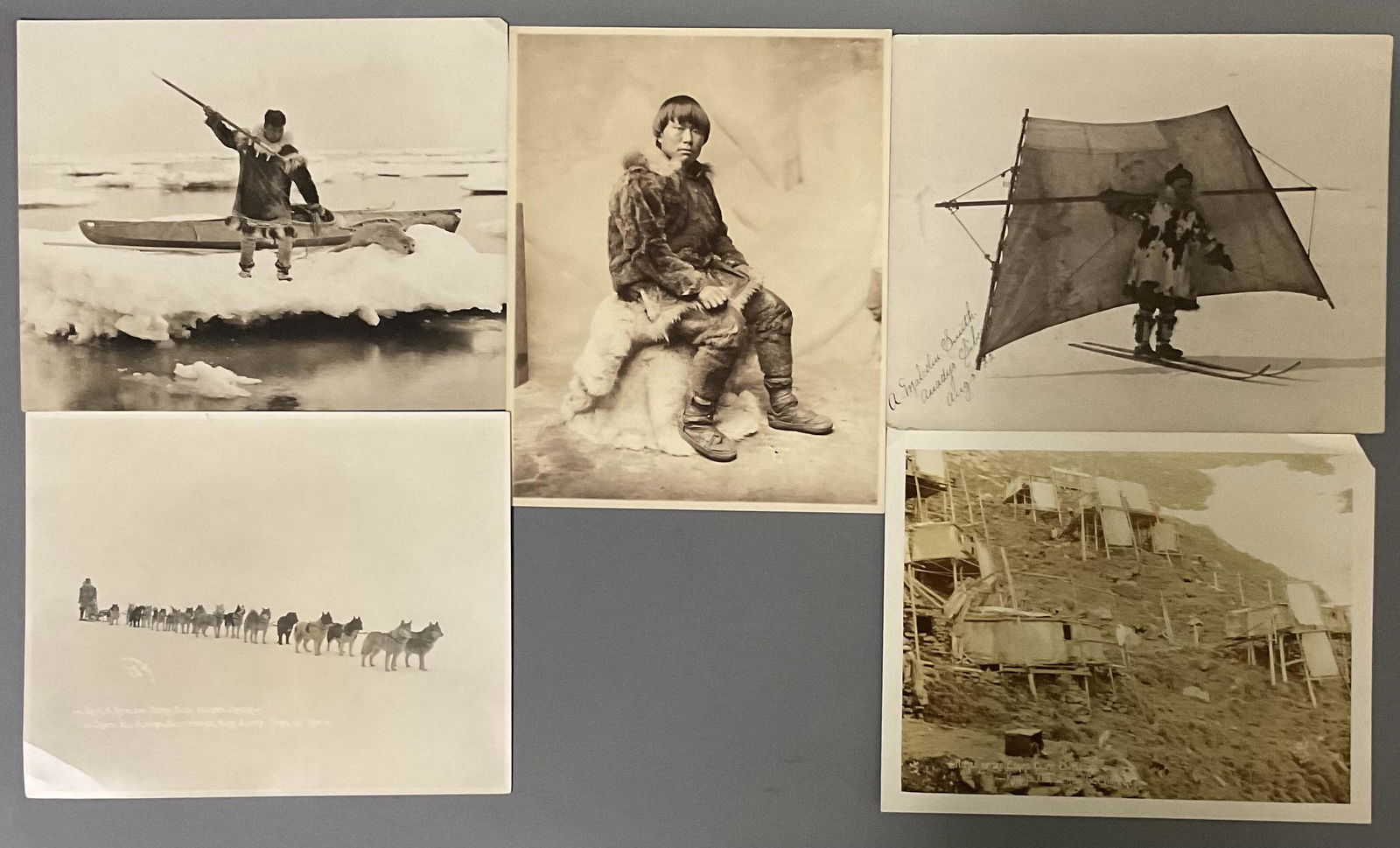 EARLY PHOTOPRINTS OF ALASKAN LIFE (1 of 10)