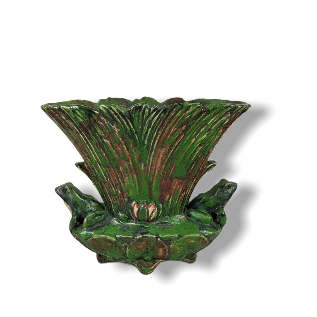 Weller Coppertone Pottery (1 of 5)