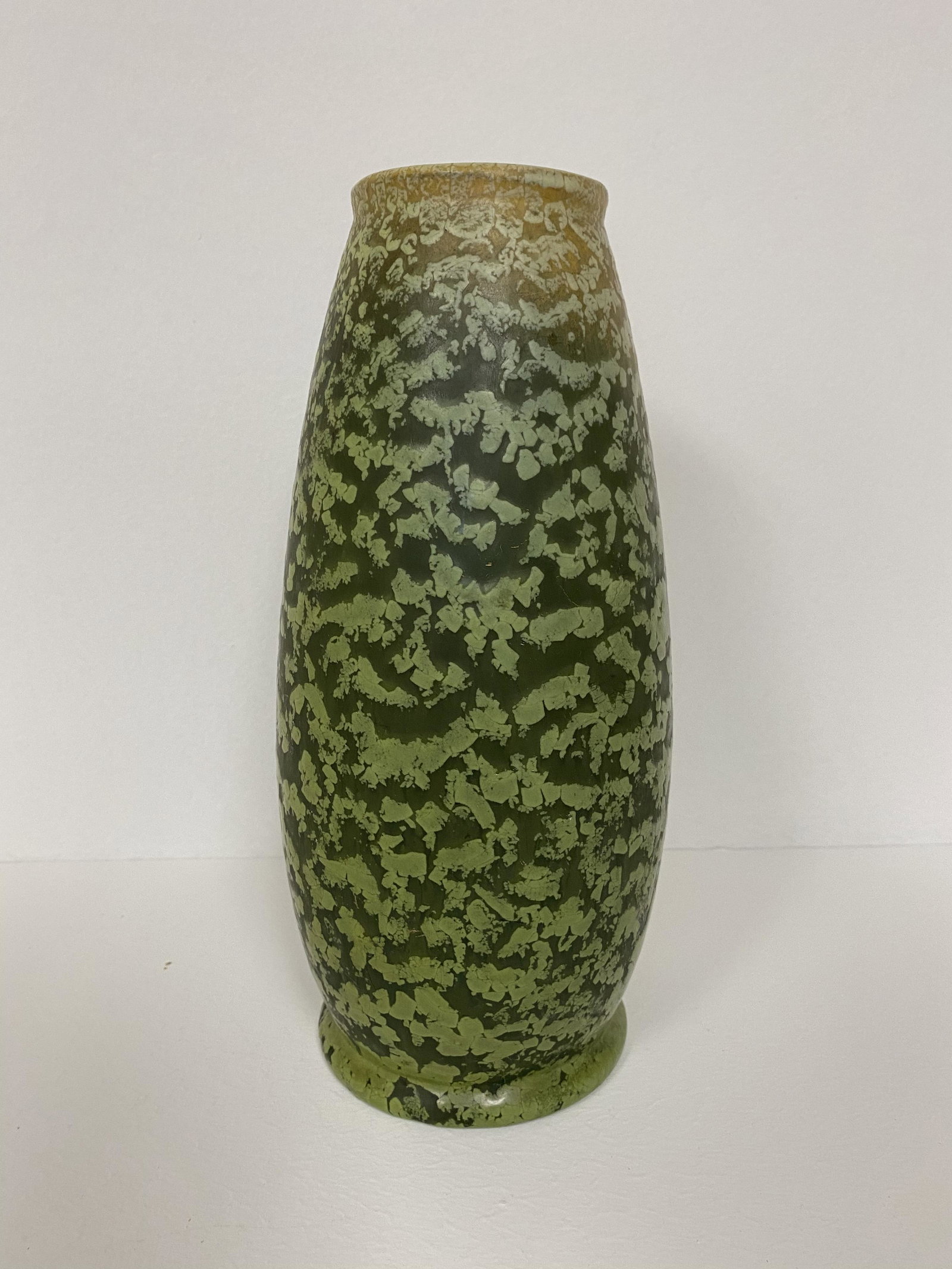 Weller Pottery Vase: Tall Frosted Vase 11 1/8" tall