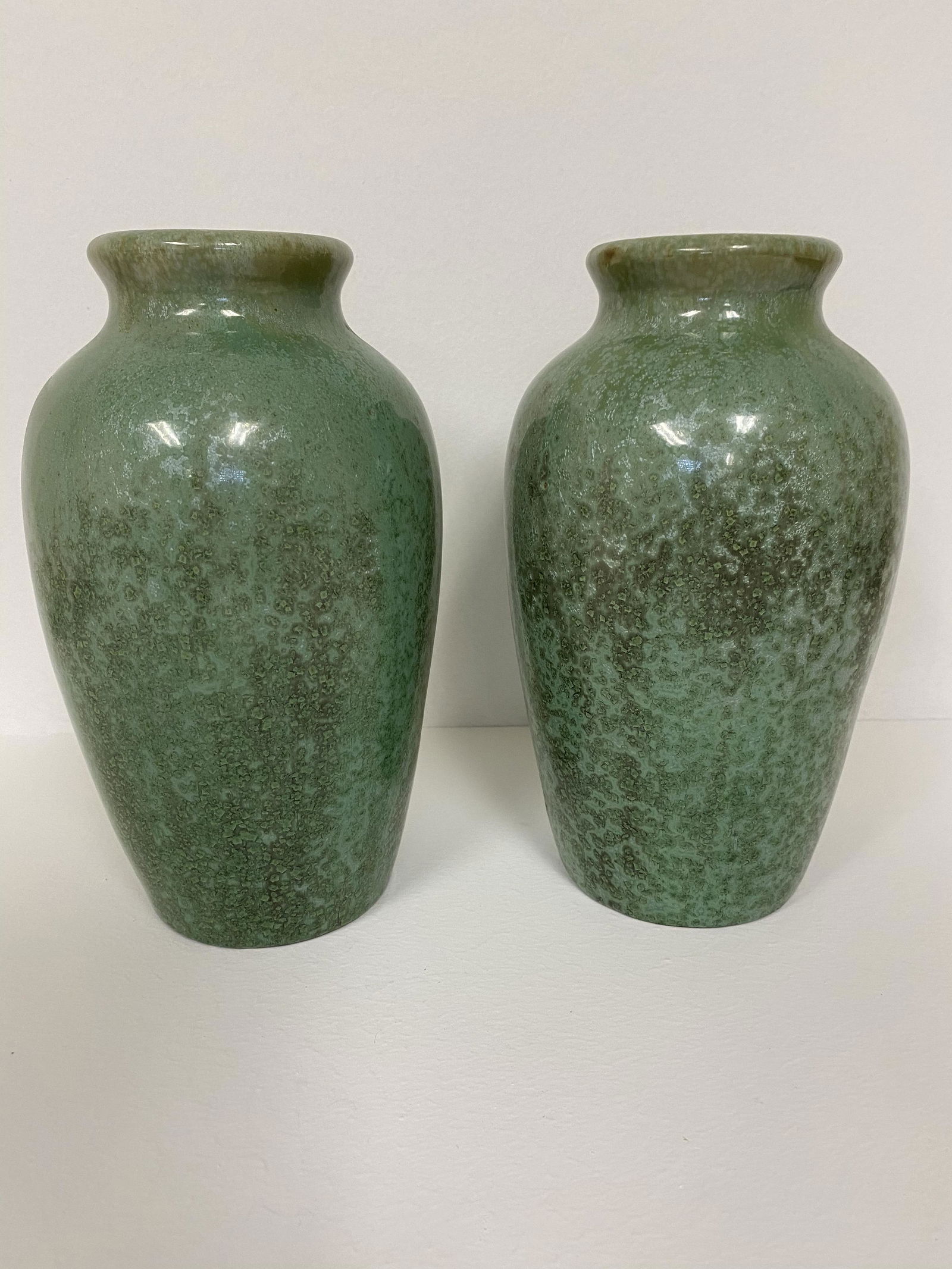 Fulper Pottery Vases (Pair) (1 of 4)