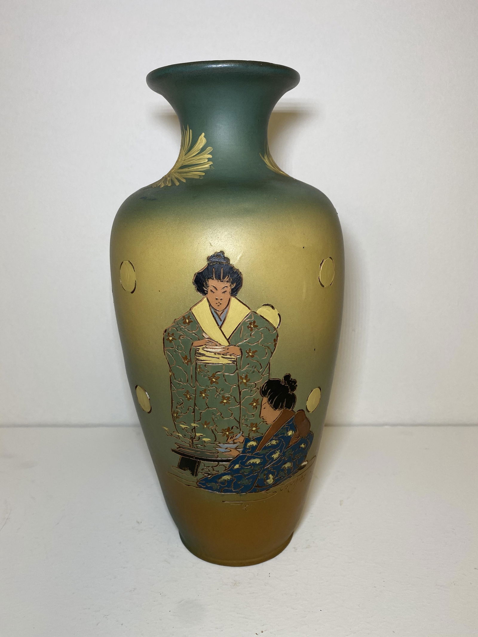 Large Weller Pottery Dickensware (1 of 3)