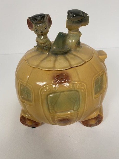 Brush Cookie Jar: Cinderella's Pumpkin Carriage