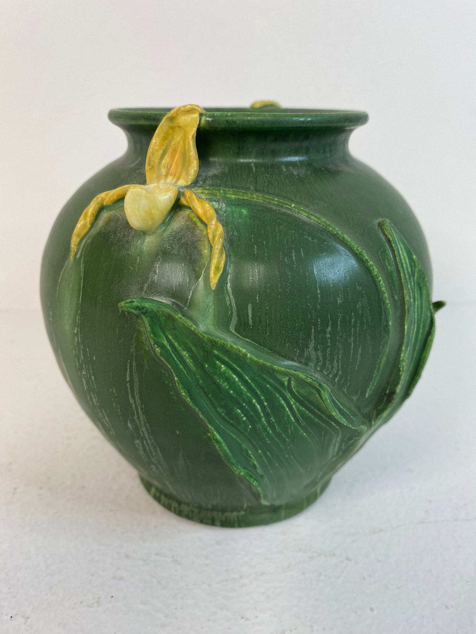 Ephraim Pottery: 3rd but not last this 5 1/2" vase has a nice arts and crafts vibe going on.