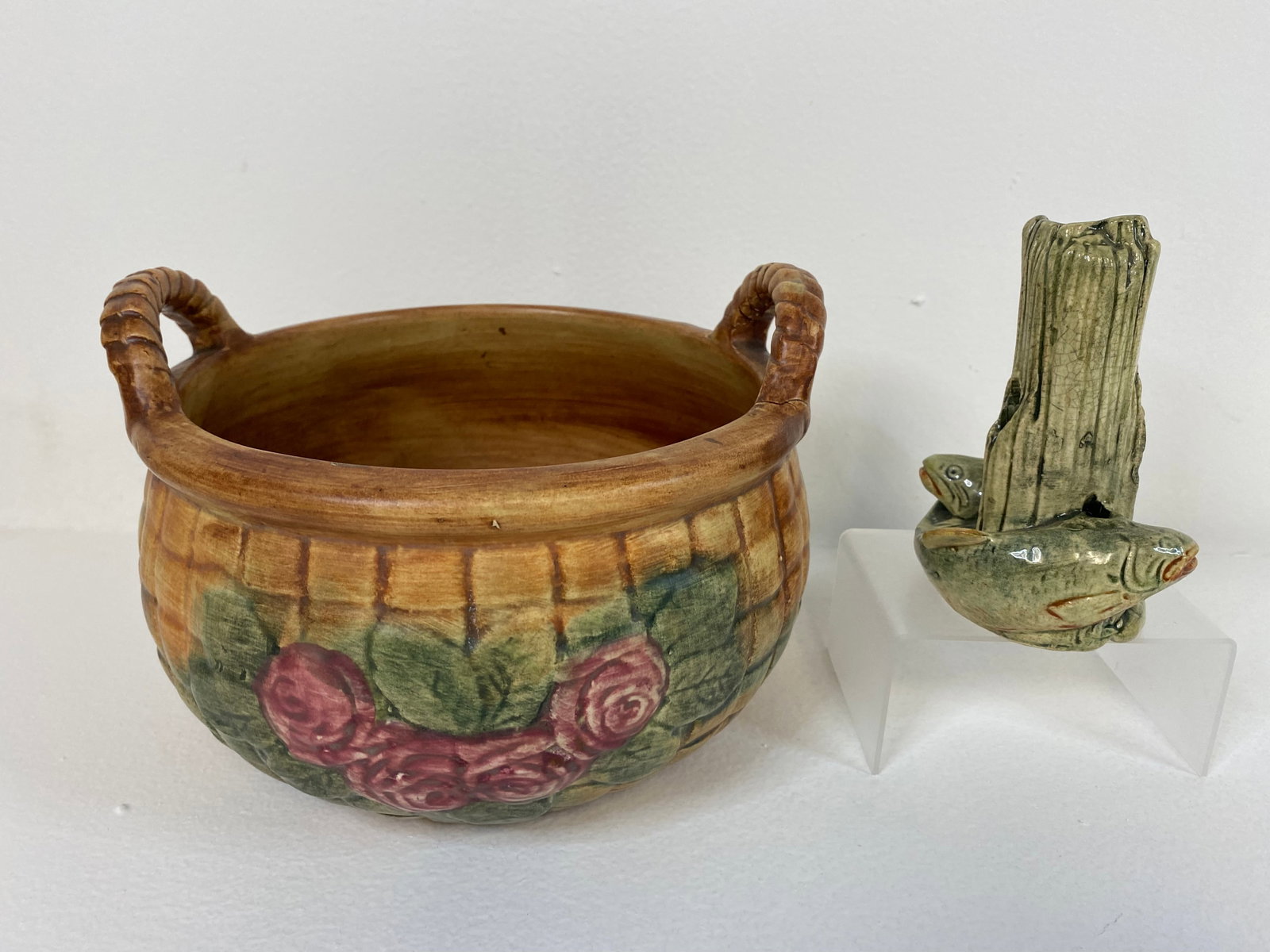 2 pcs Weller Pottery (1 of 2)