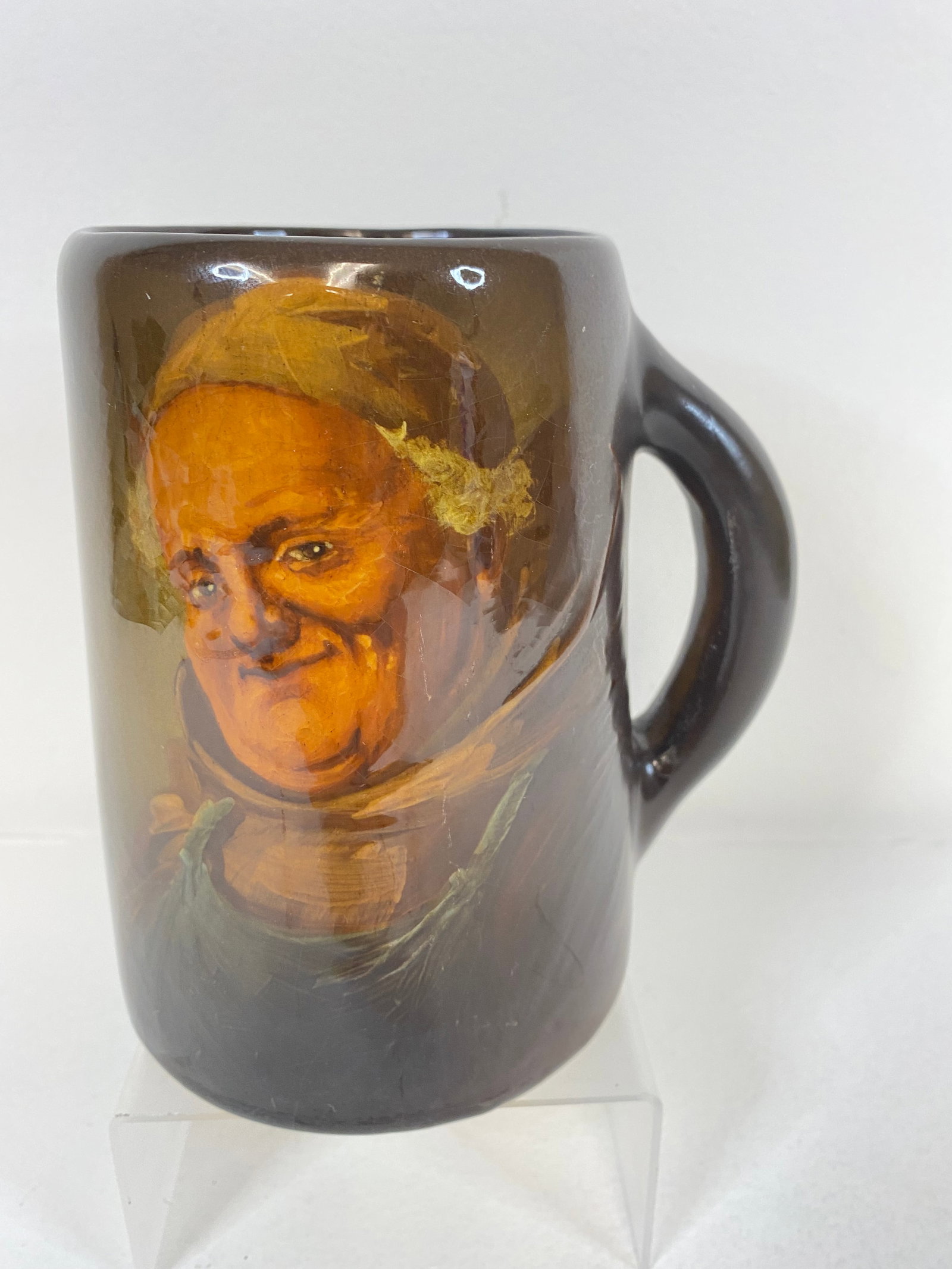 Weller Pottery Standard Glaze Monk (1 of 3)