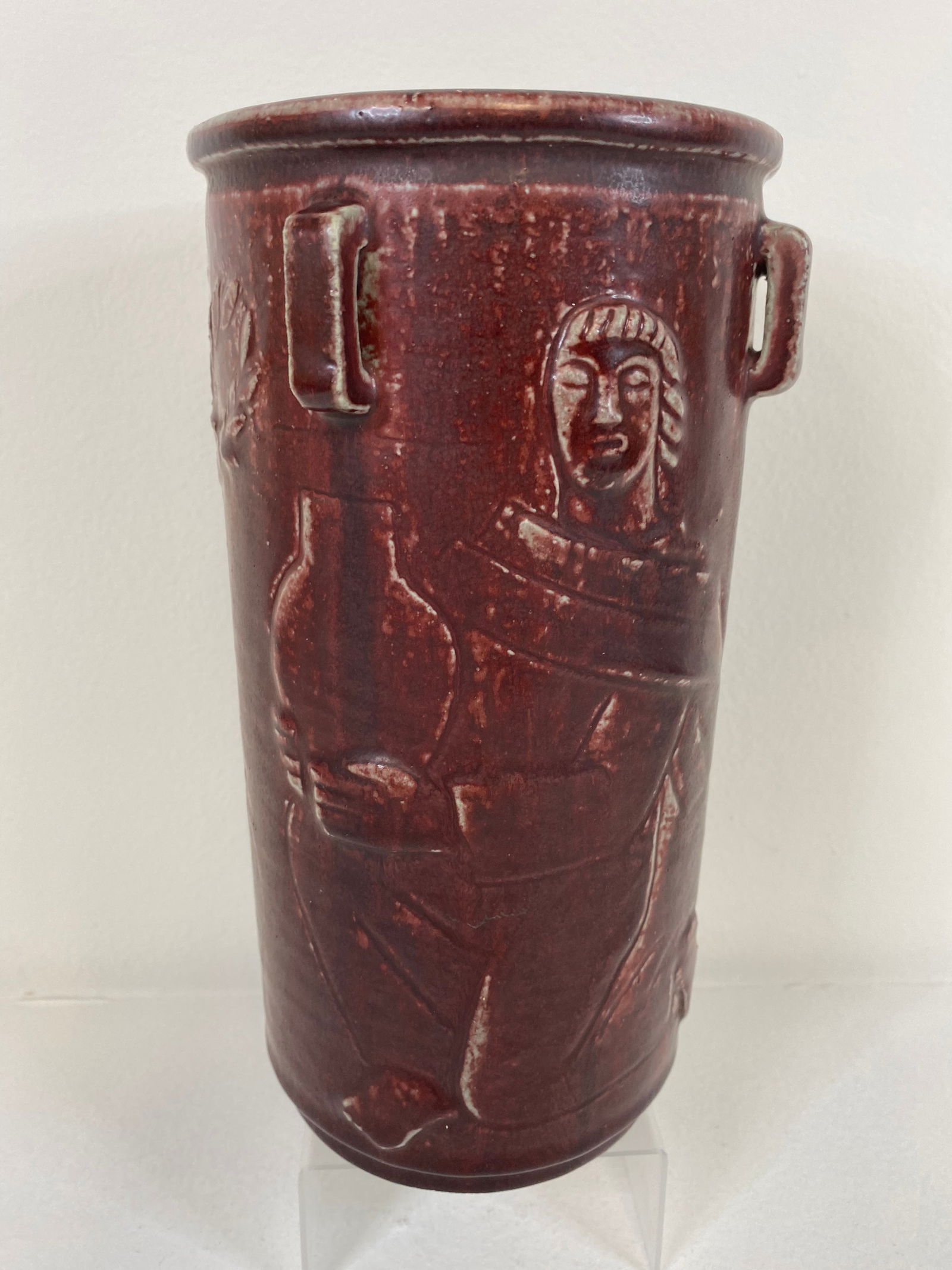 Exceptional Jais Nielson for Royal Copenhage Pottery Vase (1 of 5)