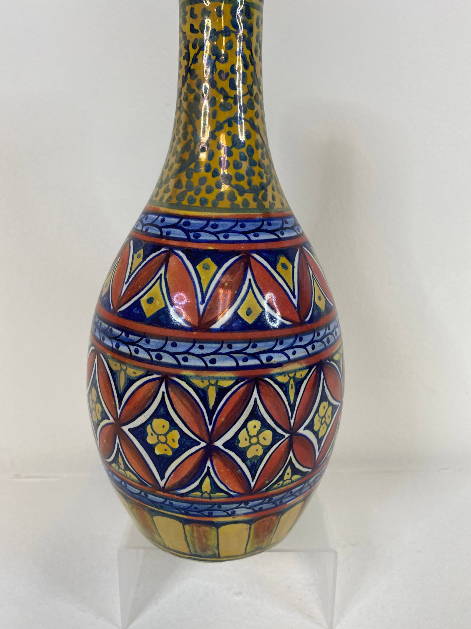 Early Italian Pottery Vase. (1 of 3)