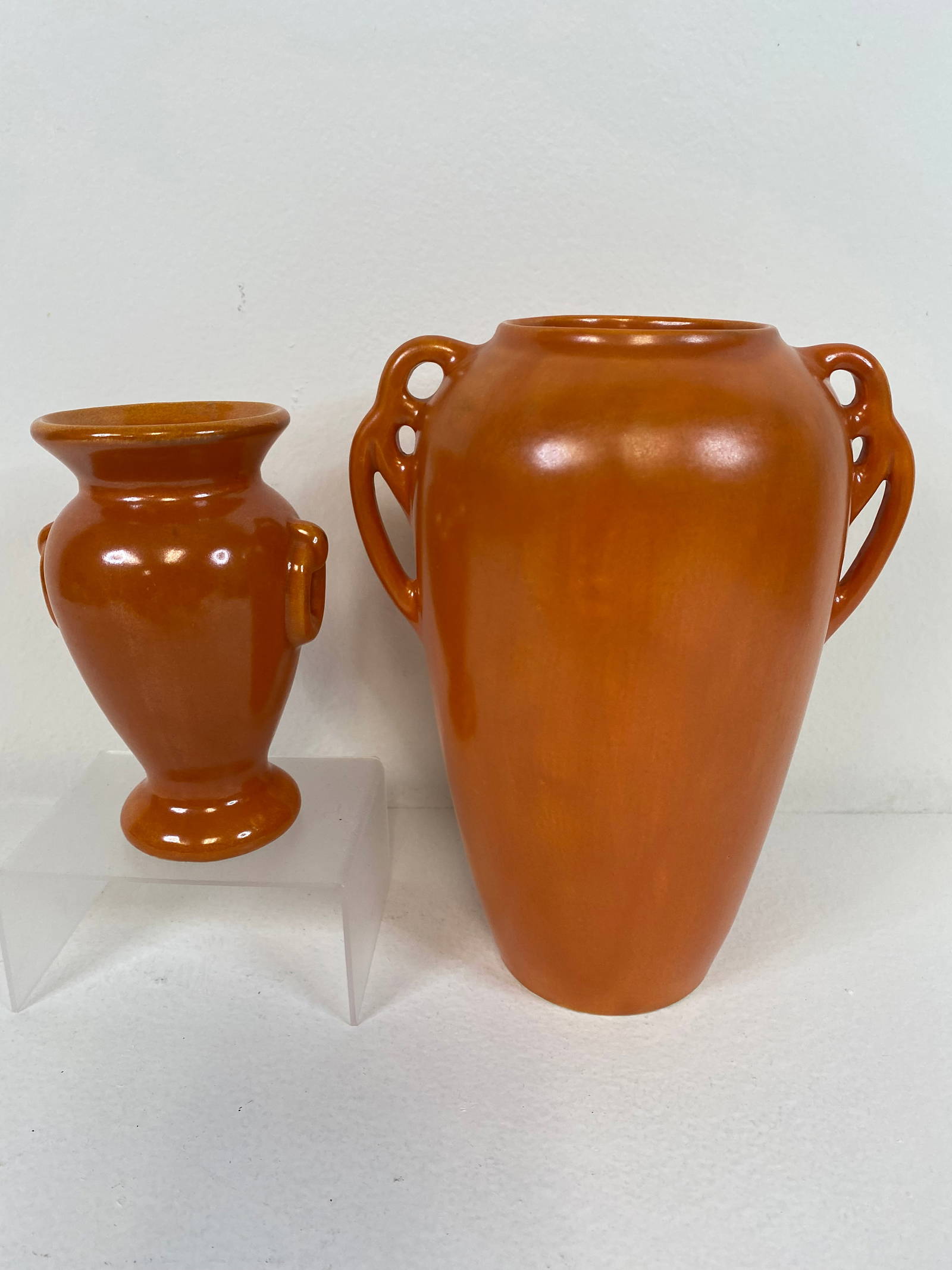 2 Pcs Camark Pottery Auction