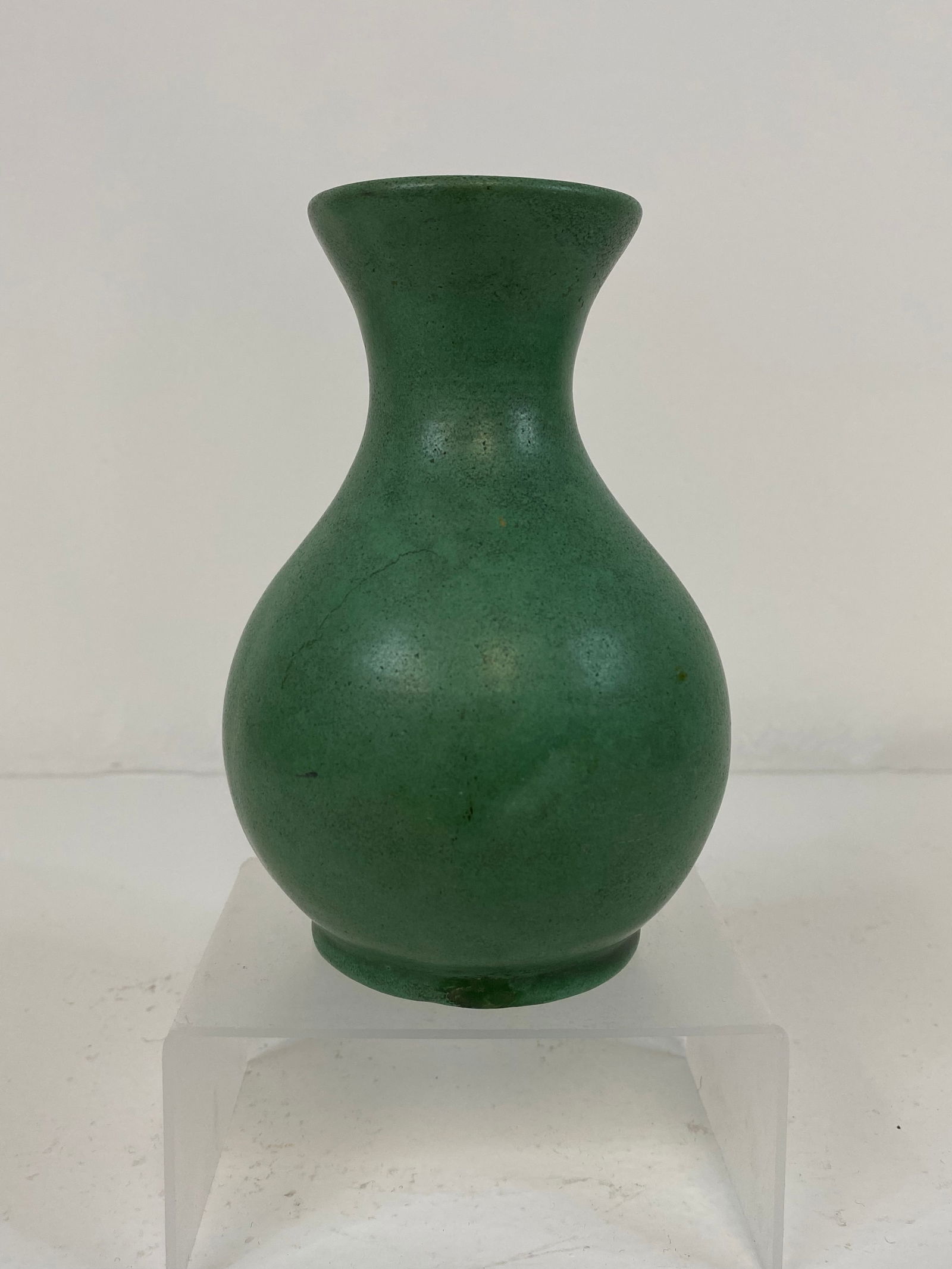 Teco Pottery Cabinet vase: nice little cabinet vase sdtanding 5 1/2" tall