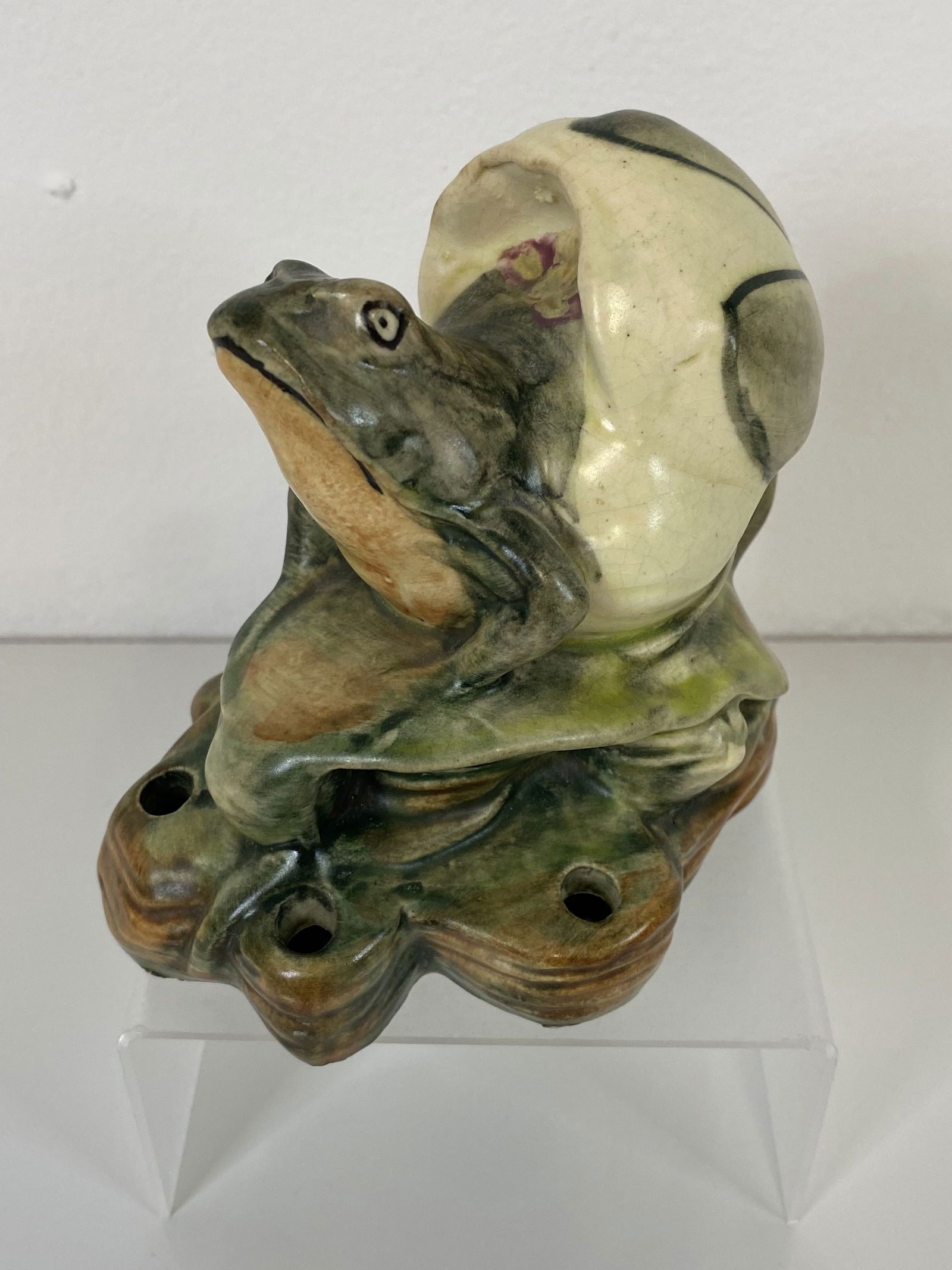 Weller Pottery Flower Frog (1 of 1)