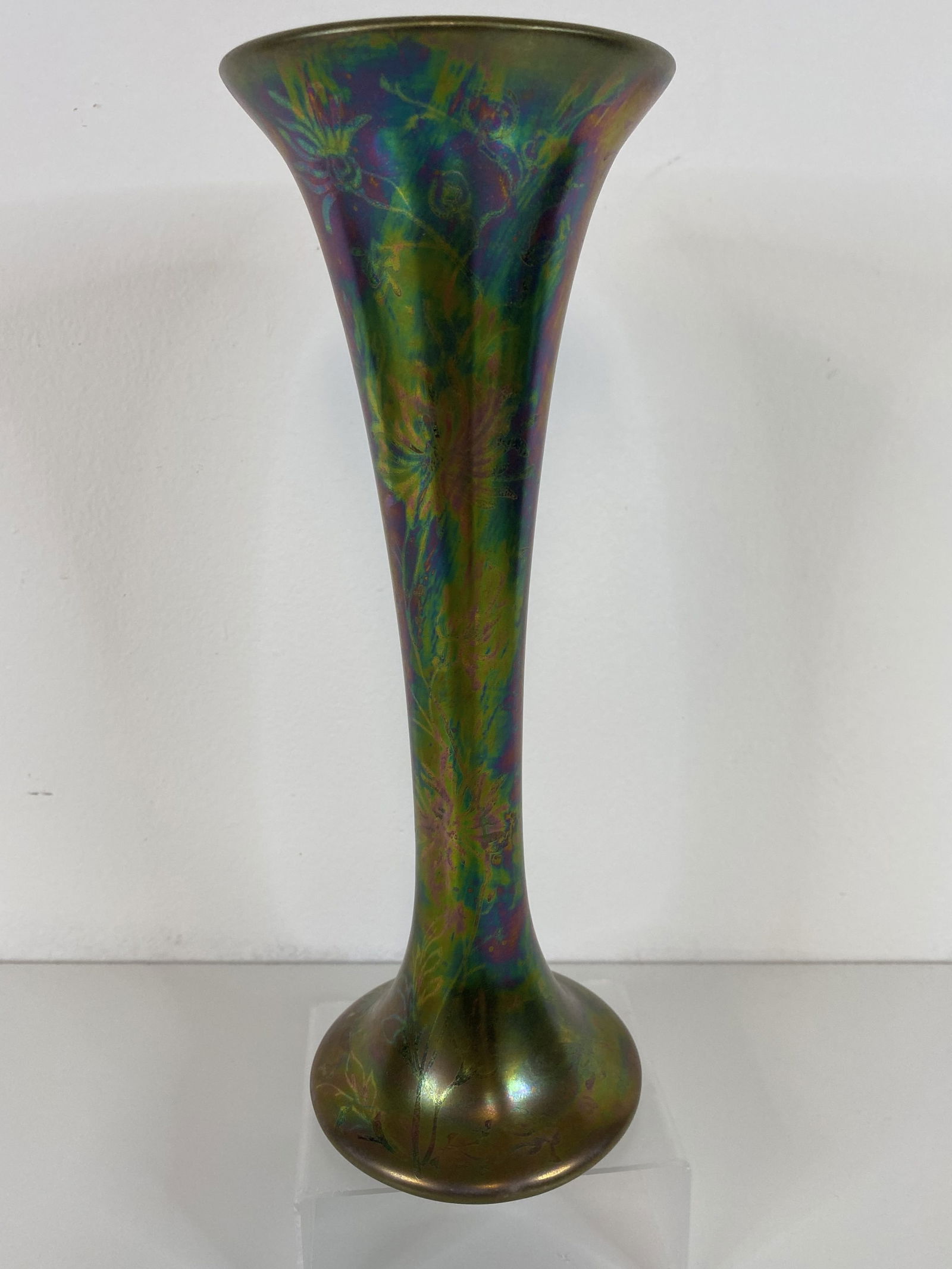 Clement Massier Tall Vase (1 of 4)