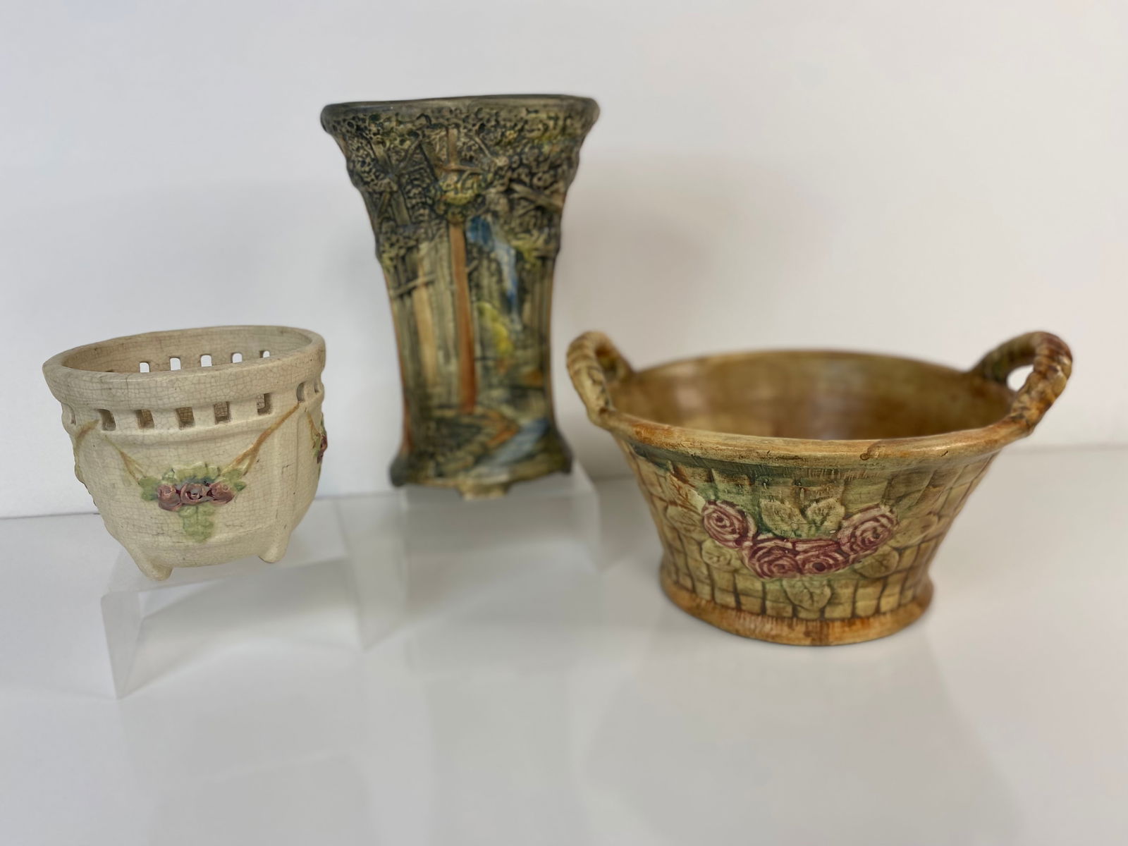 Weller Pottery Grouping (1 of 4)