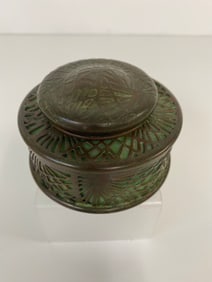 Tiffany Studios Pine Needle Ink Well