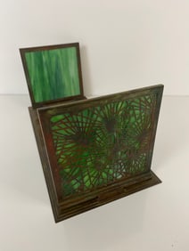 Tiffany Studios Pine Needle Adjustable Bookends
