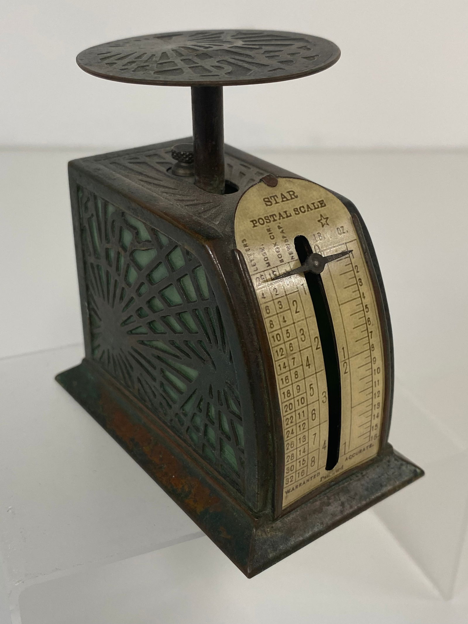 Tiffany Studios Pine Needle Postal Scale (1 of 4)