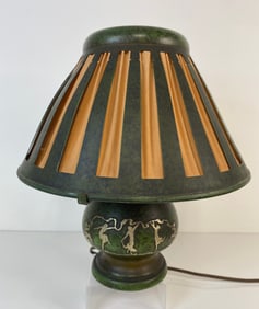 Heintz Lamp sterling overlay of the 3 graces Sterling Trophy Vase