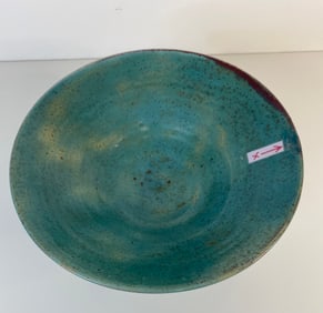 Jugtown Chinese Glazed Pottery Bowl