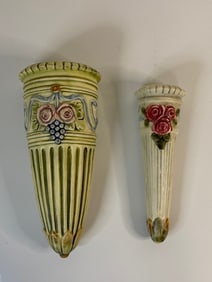 Weller Pottery Wall pocket lot