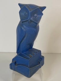 Weller Pottery Owl Art Deco Kappa Kappa Gamma