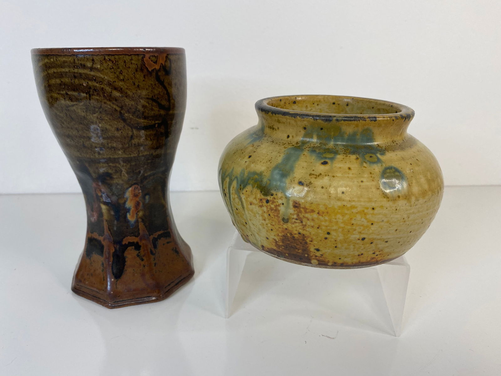 John Glick Pottery Lot Plum Tree Pottery (1 of 4)