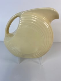 Fiesta ware Ivory Pitcher