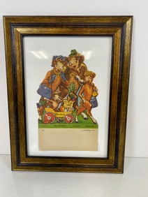 Borden's Elsie & Family Advertising Card