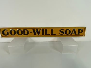 Good Will Soap Store Display