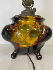 Weller Pottery Aurelian Lamp