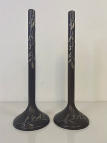 Pair Heintz Candlesticks