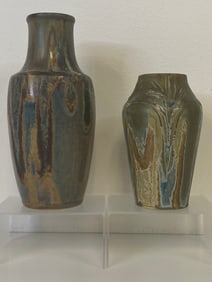 Pair Denbac Pottery Vases