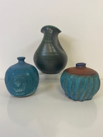 3 pcs Studio Pottery