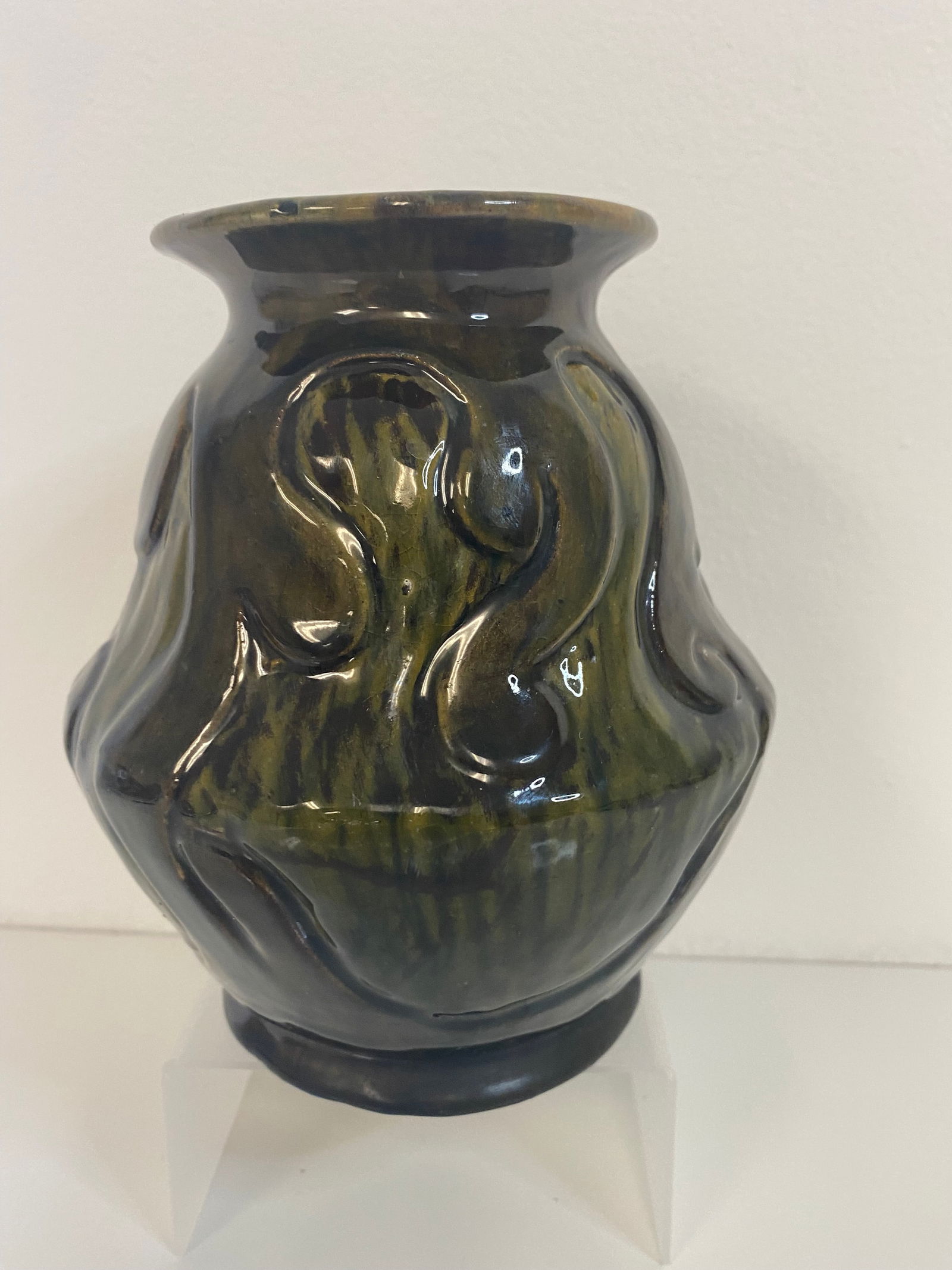 Moller and Bogely Danish: Larger tha the others , this vasde is 6 1/2" a very nice vase