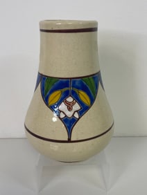 American Satsuma vase