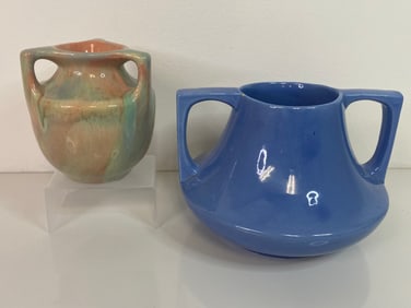 2 Haeger Pottery Vases