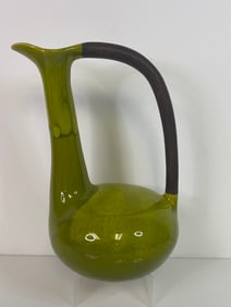 Large Green Pottery MCM