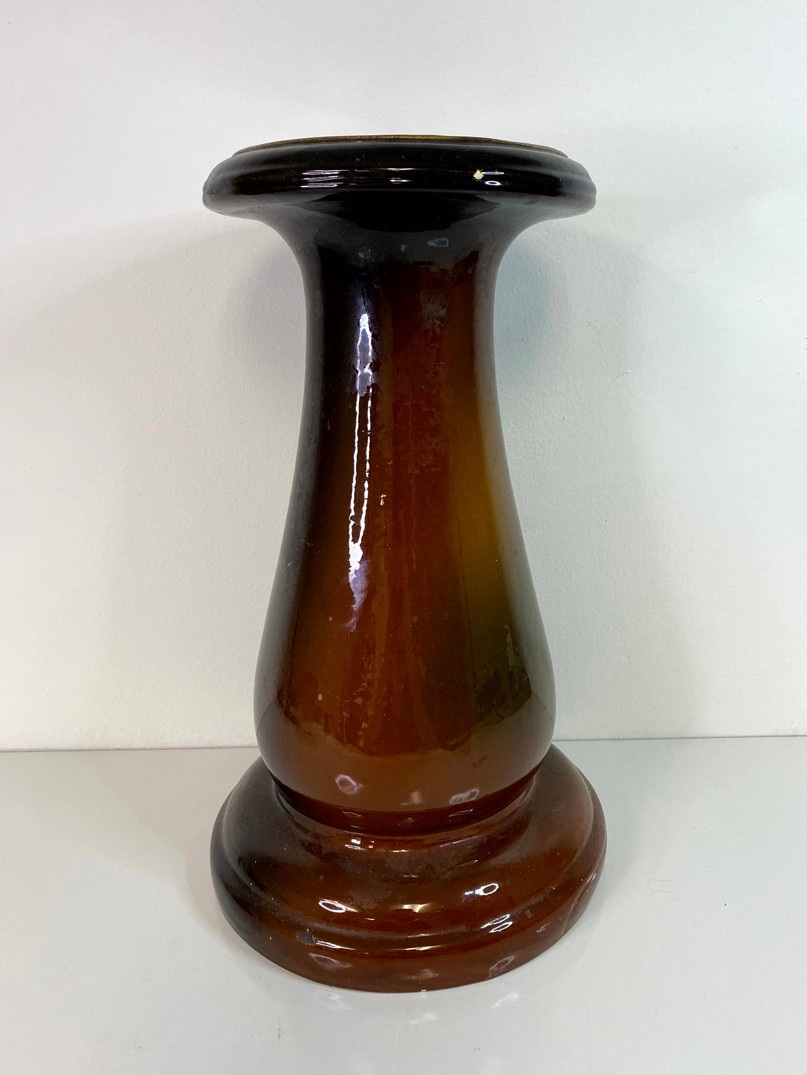 Weller Pottery Louellsa: Another pedestal by itself standing 17 3/4" tall